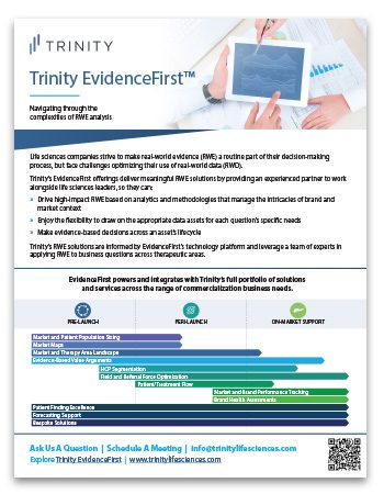 Evidence First Brochure cover