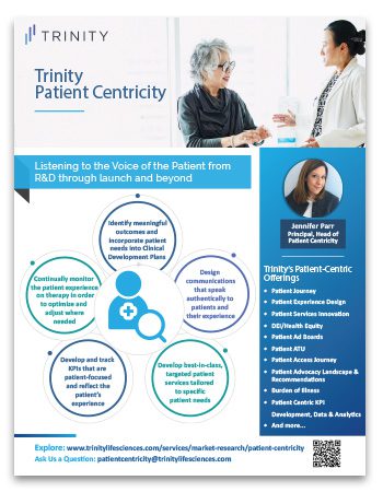 Patient Centricity Brochure cover