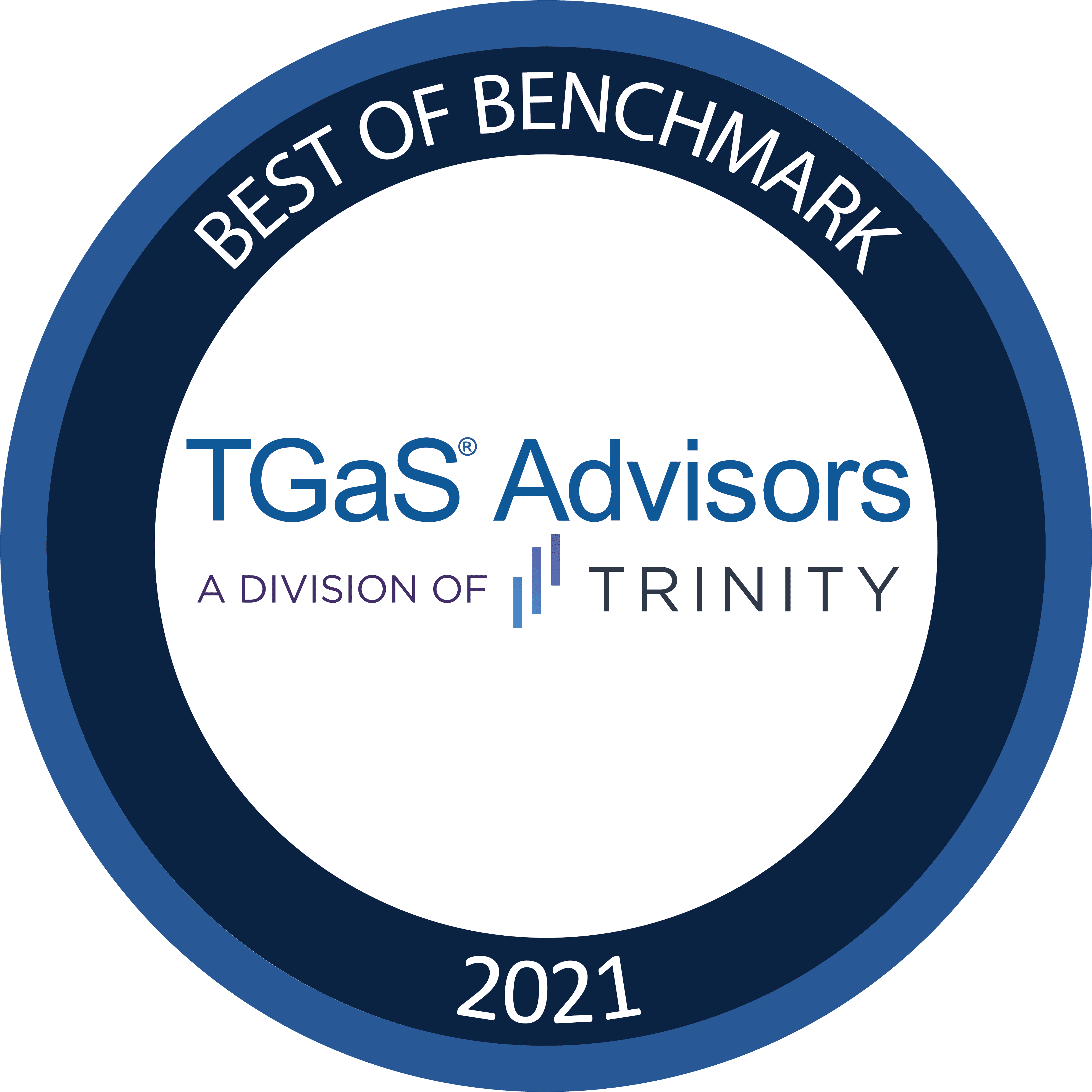 TGaS Advisors Best of Benchmark Seal of Distinction 2021