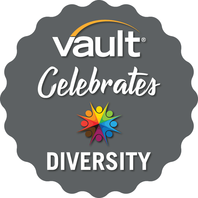 Vault Celebrates Diversity Badge