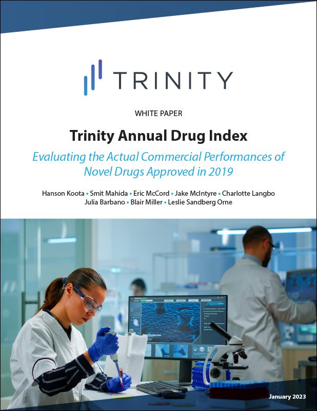 Trinity Annual Drug Index Cover