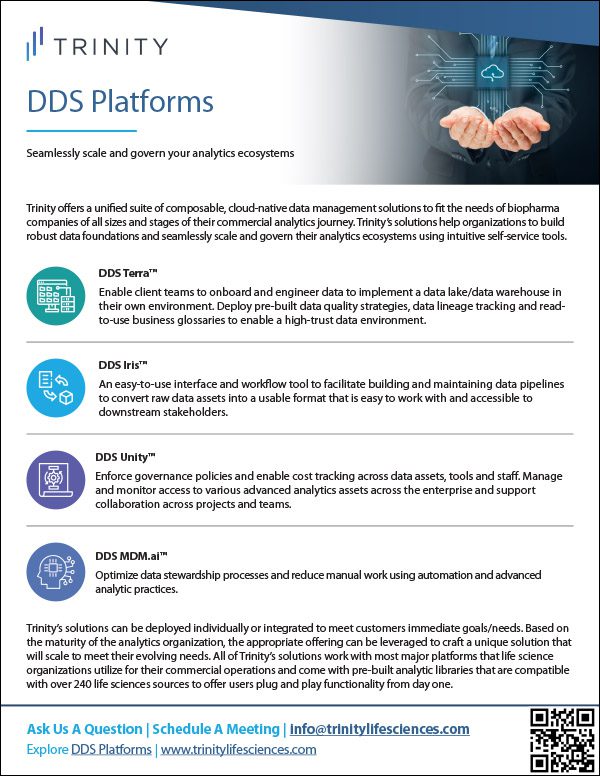 DDS Platforms Brochure cover
