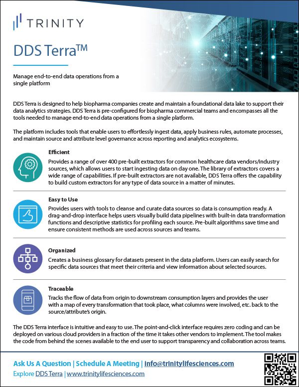DDS Terra Brochure cover