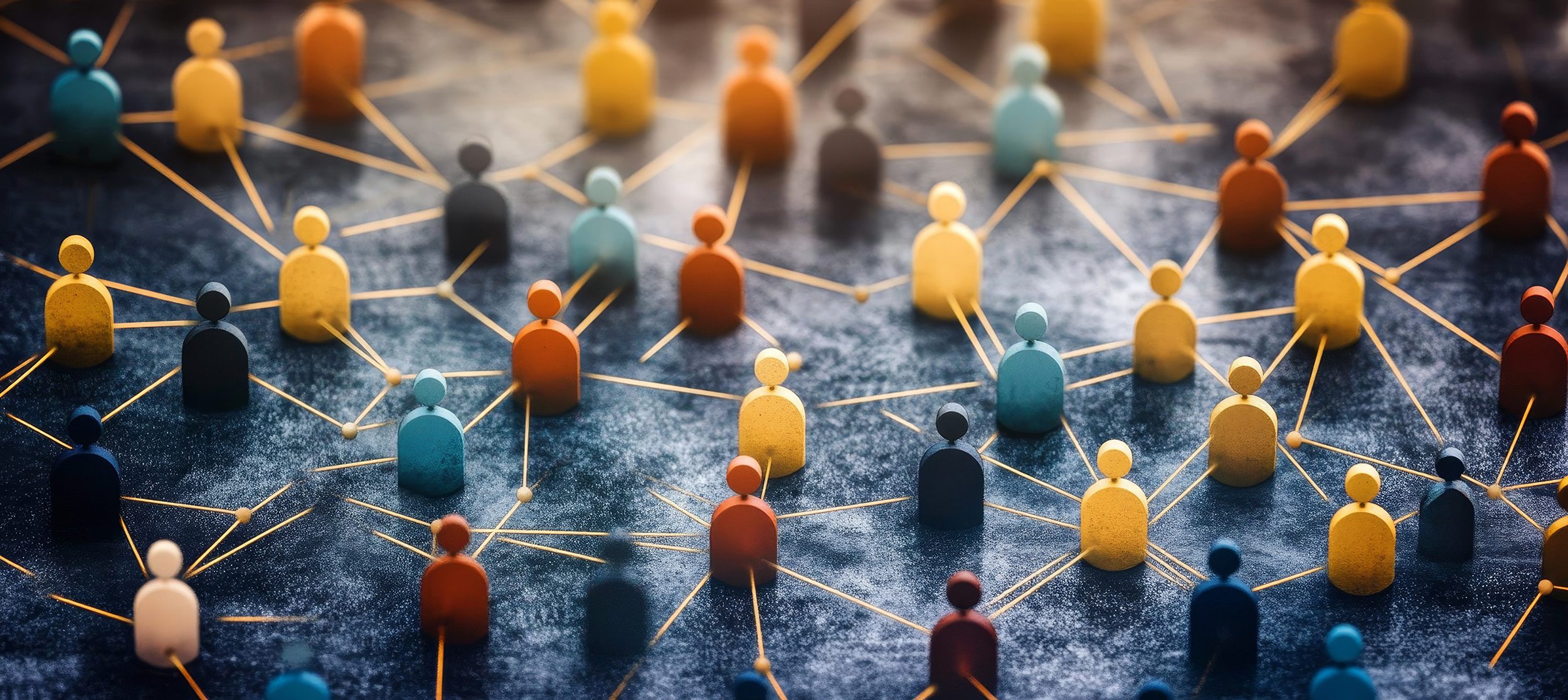 interconnected figures