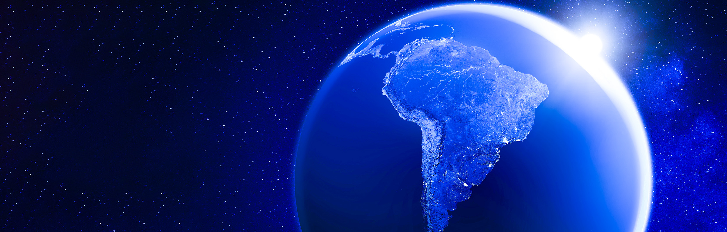 Latin America arial view - global market access